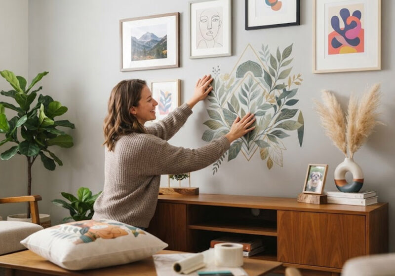 Small Upgrades Big Personality Budget Friendly Ways to Refresh Your Home With Custom Decals and Prints