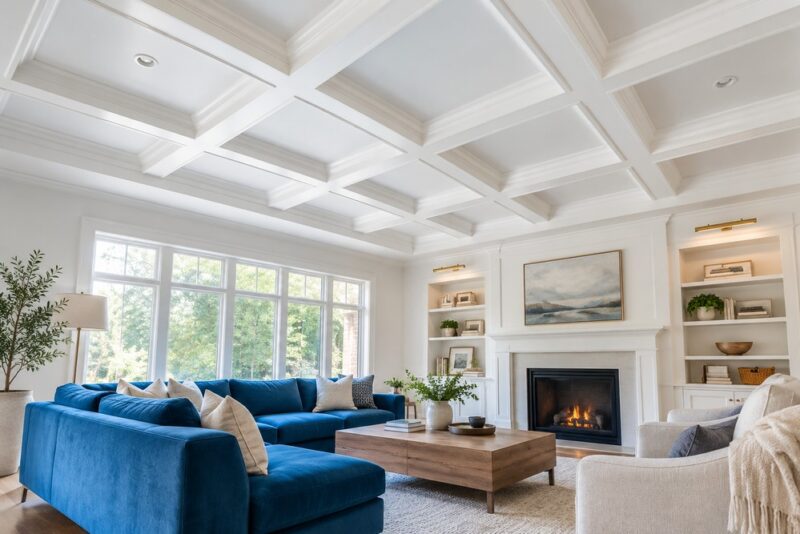 How Coffered Ceilings Add Elegance to Modern Interior Design
