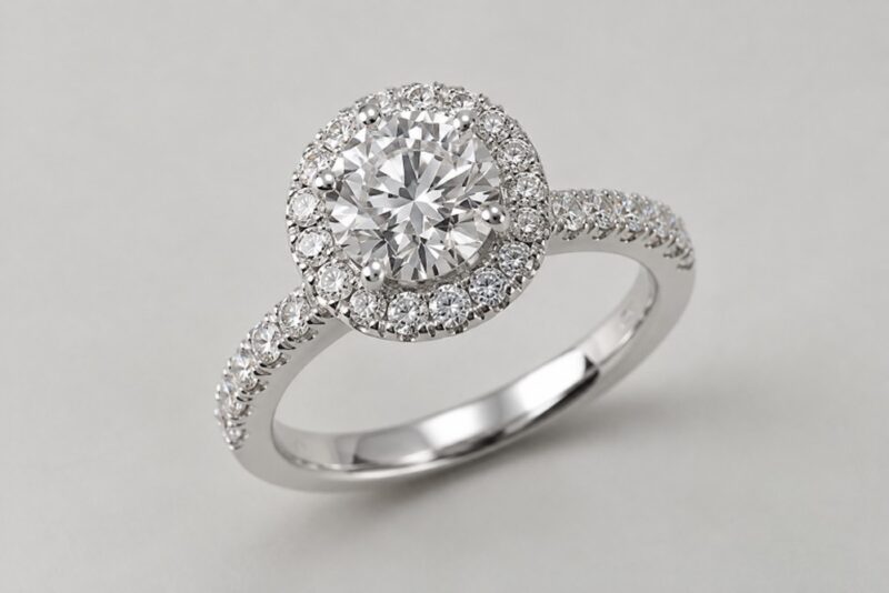 How Halo Engagement Rings Change the Look of a Center Stone