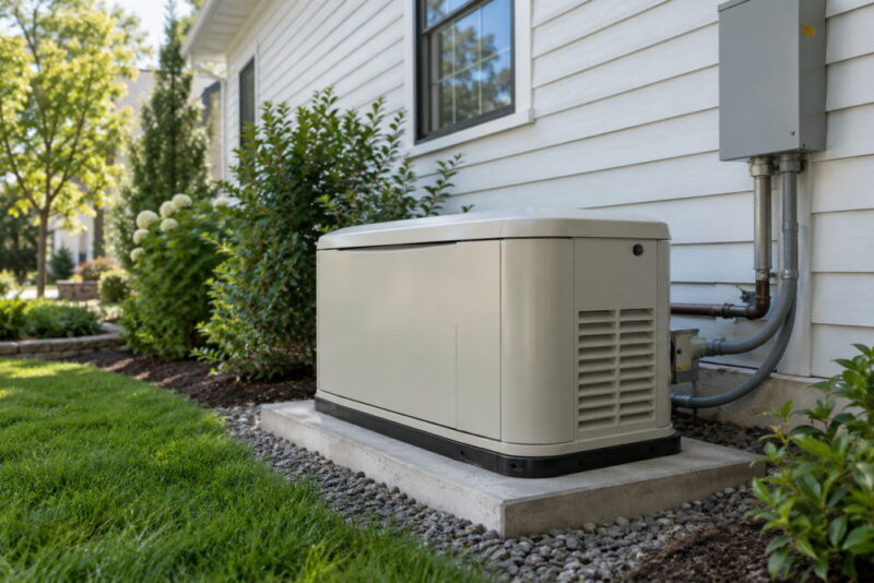 How to Choose the Right Location for a Whole House Standby Generator