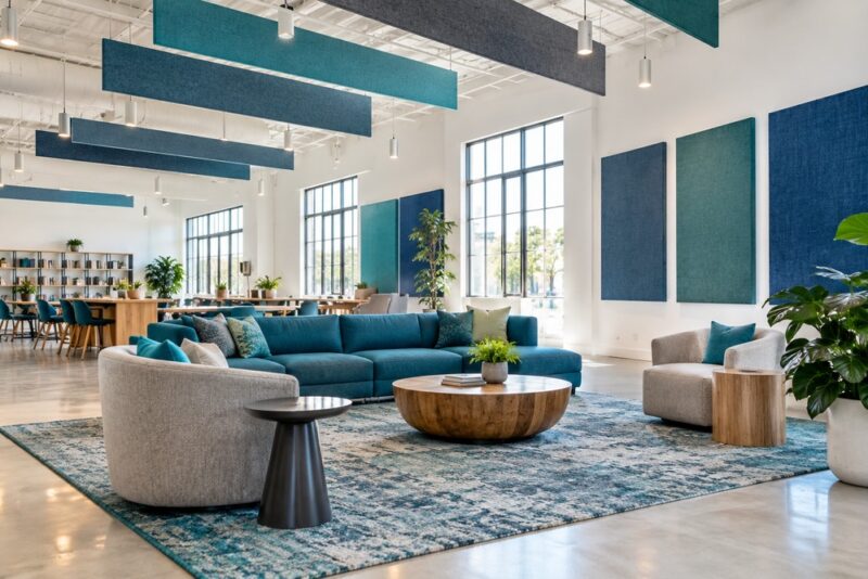 How to Reduce Echo in Large Open Rooms