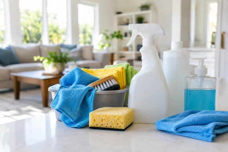 The Ultimate Whole House Cleaning Checklist Room by Room Guide